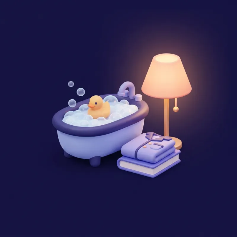 Bedtime routine guide
